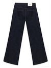 COPERNI Jeans a Vita Alta con Gamba Larga Coperni da donna