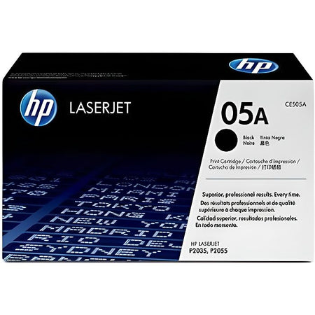Cartuccia toner nero HP 05A (CE505A) per stampanti LaserJet P2035/P2055
