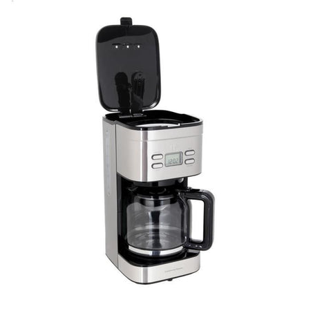 CONTINENTAL EDISON Caffettiera con filtro programmabile - CECF12TIX - 1,25 L - Acciaio inossidabile