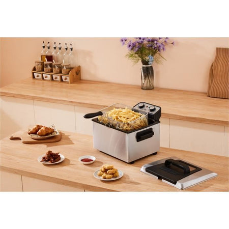 Friggitrice - CONTINENTAL EDISON - CEFR5IN3P - 5 L - 3 cestelli