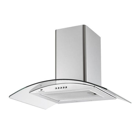 Cappuccio decorativo di Edison Continental - L60 cm - vetro in acciaio inossidabile