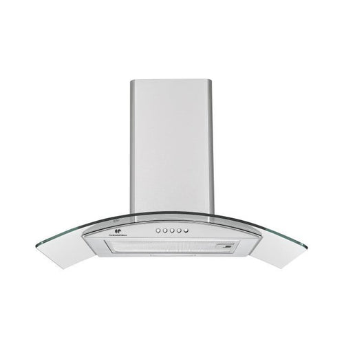 Cappuccio decorativo di Edison Continental - L60 cm - vetro in acciaio inossidabile