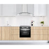 Cappuccio decorativo di Edison Continental - L60 cm - vetro in acciaio inossidabile