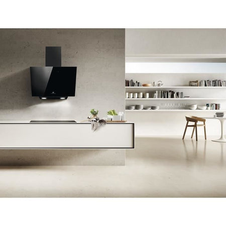 Cappa decorativa nera CONTINENTAL EDISON CEHD6065B - L60 cm