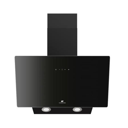 Cappa decorativa inclinata - CONTINENTAL EDISON - CEHDI60B - A +++ - L60 cm - Nero