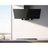 Cappa decorativa inclinata - CONTINENTAL EDISON - CEHDI90B - A +++ - L90 cm - Nero