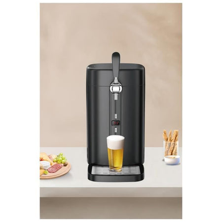Rubinetto per birra da 5 litri - CONTINENTAL EDISON CEMB5B4 - Nero - 60 W - Compatibile con barili da 5 litri