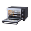 CONTINENTAL EDISON CEMF28B2 - Miniforno elettrico 28L nero - 1500W - Girarrosto, Convezione naturale