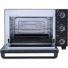 CONTINENTAL EDISON CEMF28B2 - Miniforno elettrico 28L nero - 1500W - Girarrosto, Convezione naturale