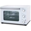 CONTINENTAL EDISON CEMF35W - Miniforno elettrico 35L bianco - 1500W - Girarrosto, Convezione naturale