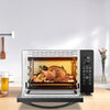 CONTINENTAL EDISON CEMF38DIG - Miniforno elettrico 38L nero - 1600W - Girarrosto, Convezione naturale