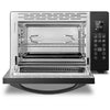 CONTINENTAL EDISON CEMF38DIG - Miniforno elettrico 38L nero - 1600W - Girarrosto, Convezione naturale