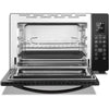 CONTINENTAL EDISON CEMF45DIG - Miniforno elettrico 45L nero - 2000W - Girarrosto, Convezione naturale