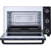 CONTINENTAL EDISON CEMF46B3 - Miniforno elettrico 46L nero - 1800W - Girarrosto, Convezione naturale