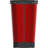 Pattumiera a pedale KIS Chic Bin Style - L - 50 l - Rosso