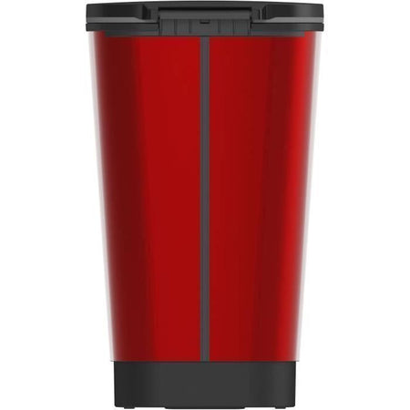 Pattumiera a pedale KIS Chic Bin Style - L - 50 l - Rosso