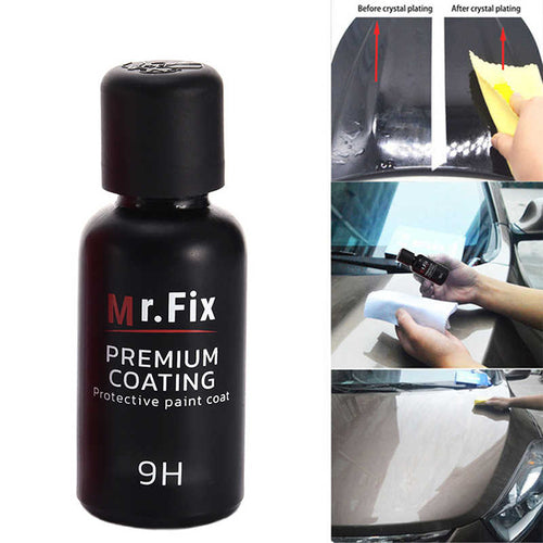 MR FIX CERAMIC 9H COATING NANO CERA PER AUTO MOTO LIQUIDO LUCIDA E PROTEGGE AUTO MOTO CAMION