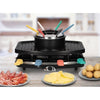 Continental Edison FD12881 RACLETTE E FONDUE 8 PERSONE - NERO