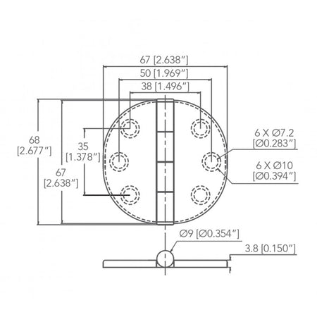 Cerniera Inox 316 Con Copertura
