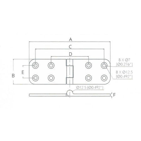 Cerniera Inox 316