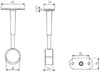 REGGITUBO TONDO mm. 18 CHIUSO CROMATO