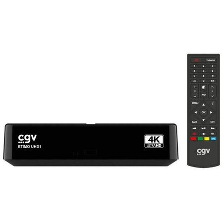Ricevitore-registratore TNT - CGV - ETIMO UHD1 - Ultra Alta Definizione 4k - Dolby AC4 e HDR10 - Controllo genitori