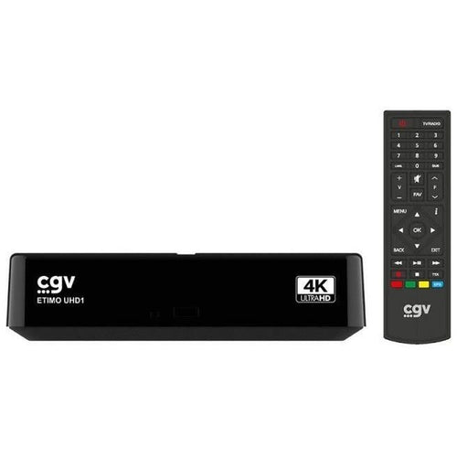 Ricevitore-registratore TNT - CGV - ETIMO UHD1 - Ultra Alta Definizione 4k - Dolby AC4 e HDR10 - Controllo genitori