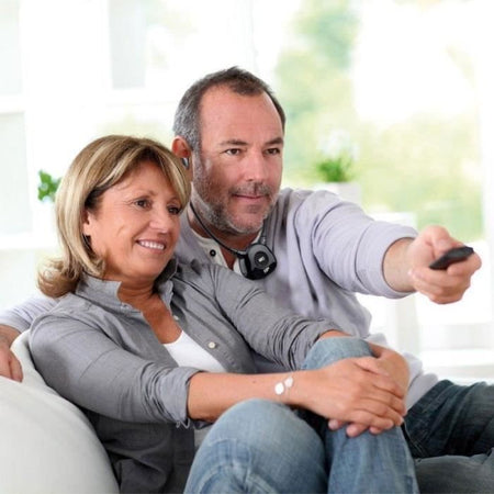 Cuffie TV/HIFI wireless - CGV - DOLFIN ONYX - Assistente acustico - Microfono integrato - Leggere