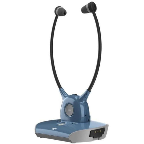 Cuffie TV/HIFI wireless - CGV - DOLFIN SAPHIR - Apparecchio acustico - Microfono integrato - Presa ottica