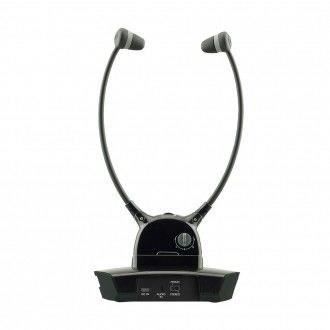 Cuffie TV/HIFI wireless - CGV - DOLFIN ONYX DUO - Assistente acustico - Microfono integrato - Leggero