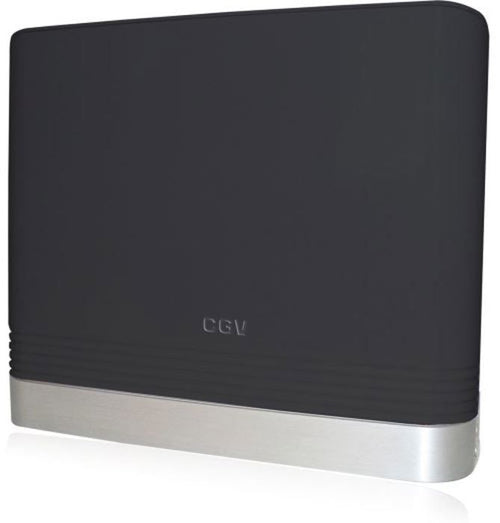 Antenna TV da interno - CGV - AN REGLISSE CE RED 700 - HD/UHD - Filtro 4G/5G - Alimentatore. 5 V