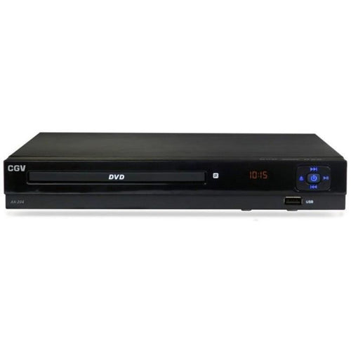 Lettore DVD per soggiorno - CGV - AX 204 - Upscaling 1080P - Telecomando con pulsanti grandi - Riproduzione multimediale