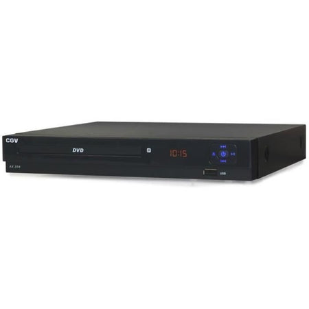 Lettore DVD per soggiorno - CGV - AX 204 - Upscaling 1080P - Telecomando con pulsanti grandi - Riproduzione multimediale