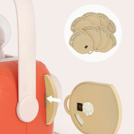 Proiettore di storie - CGV - ZzzMoon 1.5 Rosa, Batteria integrata, Senza luce blu, Modalità luce notturna
