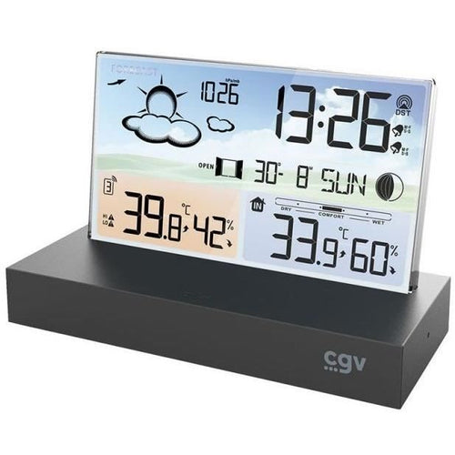 Stazione meteo - CGV - 19004 - METEOFLEX - Wireless - schermo piatto