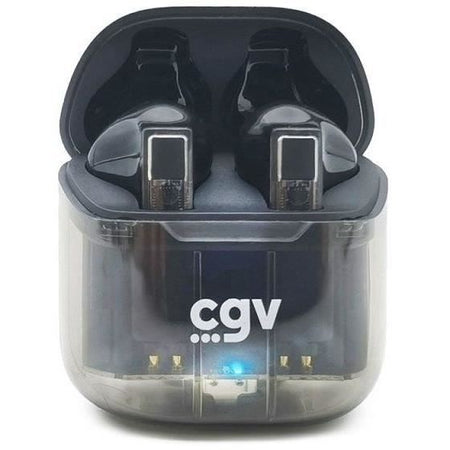 Cuffie wireless Bluetooth - CGV - URBAN GHOST (Nero) - Durata batteria 30h - Controllo touch - TWS