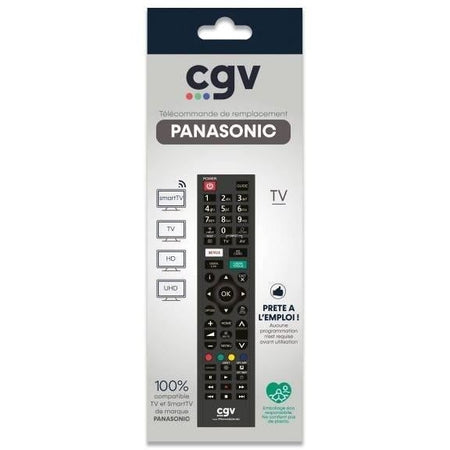 Telecomando sostitutivo - Condizioni Generali - FIDELIO Panasonic - Per televisori Panasonic - Senza programmazione - Pronto all'uso