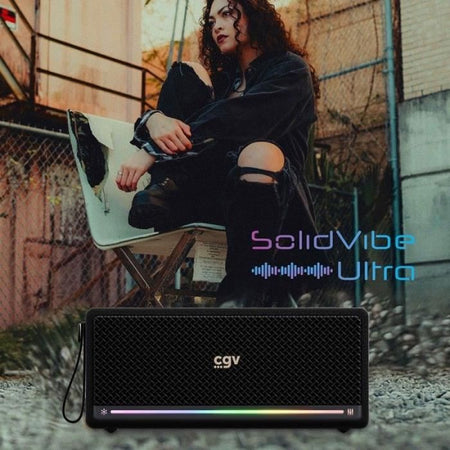 Altoparlante Bluetooth - CGV - 50911 - SolidVibe Ultra - Subwoofer 40W (2x20W)