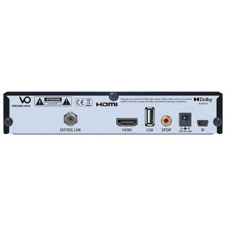 Ricevitore-registratore satellitare TNT - CGV - E-SAT 4K - UHD - FRANSAT - Compatibile con camper