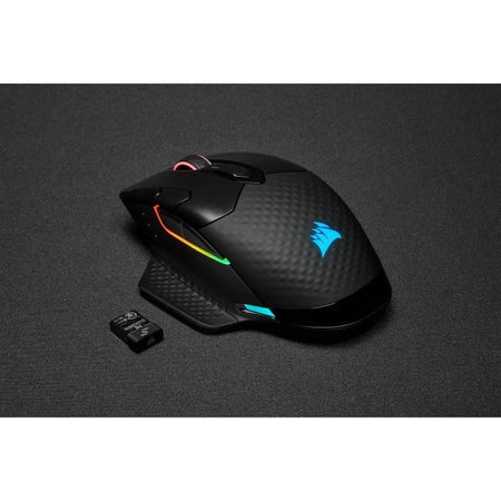 Mouse da gioco CORSAIR DARK CORE RGB PRO - 18.000 DPI - LED RGB - Ottico (CH-9315411-EU)