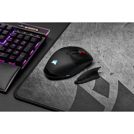 Mouse da gioco CORSAIR DARK CORE RGB PRO - 18.000 DPI - LED RGB - Ottico (CH-9315411-EU)
