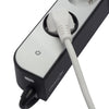 Block 5 detiene 1,5 m grigio USB