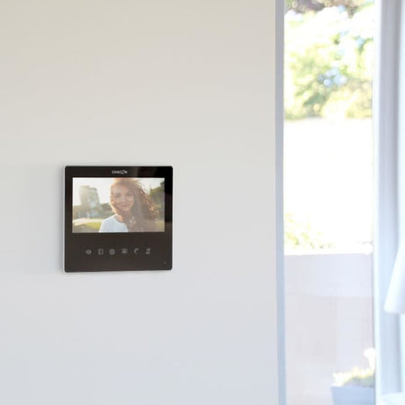 Videocitofono - CHACON - 2 dil - 7 - Ultra slim - Nero