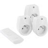 CHACON Set di 3 prese On / Off + Telecomando 2000W - FR