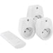 CHACON Set di 3 prese On / Off + Telecomando 2000W - FR
