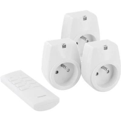 CHACON Set di 3 prese On / Off + Telecomando 2000W - FR