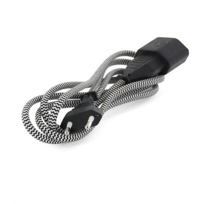 Chacon Extension tessile nero/bianco 6a - 1,5 m di nero -black