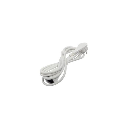 Cavo prolunga CHACON HO5VVF 3 x 1,5 mm- 3 m - Con spina piatta - Bianco