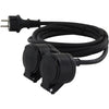 HO5RR-F 3 x1.5mm2- IP44 Estensione del foro a doppia testa- 10m-
