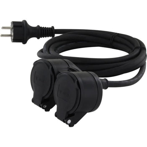 HO5RR-F 3 x1.5mm2- IP44 Estensione del foro a doppia testa- 10m-